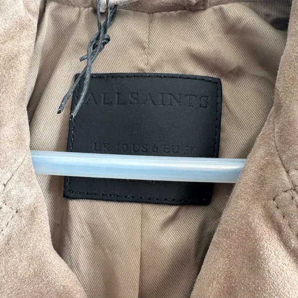 ALLSAINTS Dalby Moto Biker Suede jacket - Picture 7 of 11